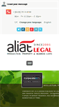 Mobile Screenshot of aliatlegal.com